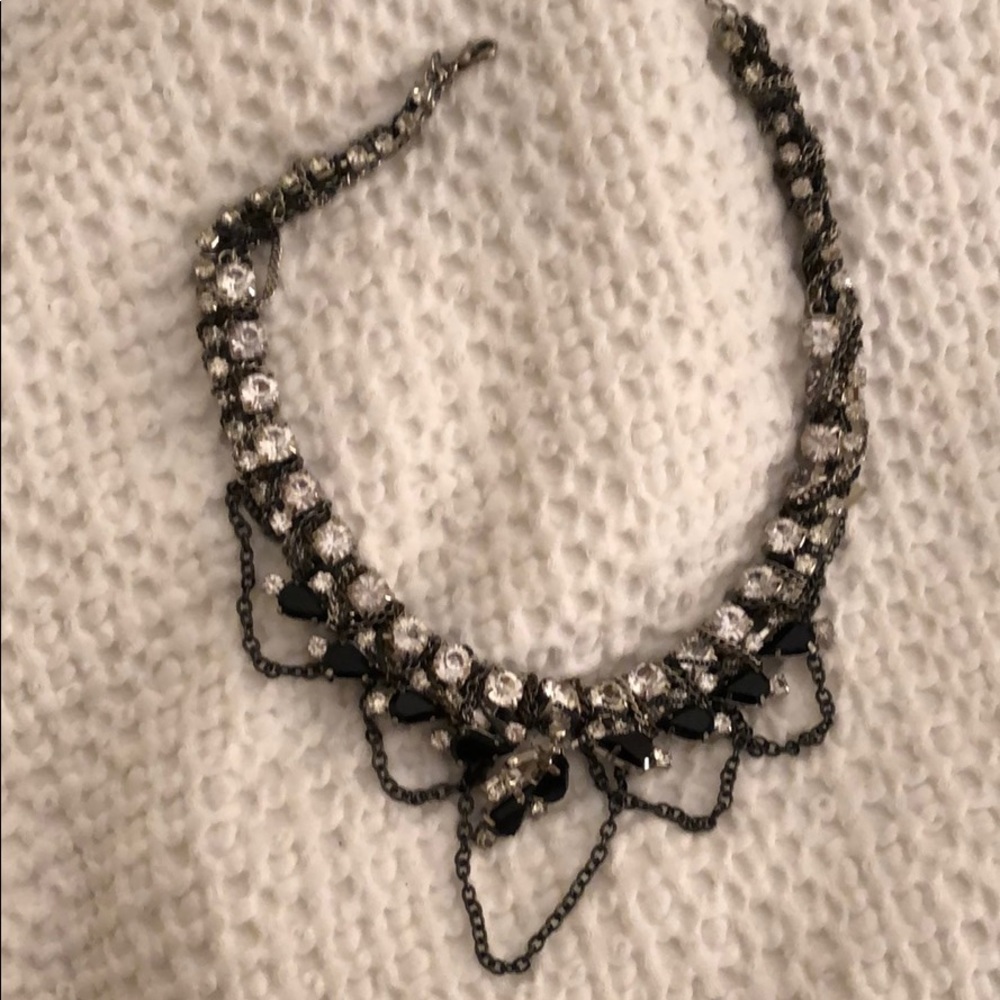 Free People Crystal Statement Necklace